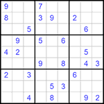 Судоку 9х9 #797 средний