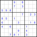 Судоку 9х9 #799 средний