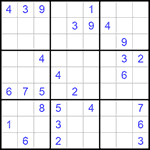 Судоку 9х9 #811 средний