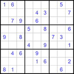 Судоку 9х9 #814 средний