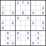 Судоку 9х9 #827 средний