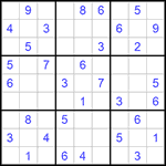 Судоку 9х9 #836 средний