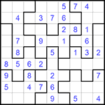 Судоку-пазл 9х9 #220 легкий