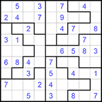 Судоку-пазл 9х9 #223 легкий