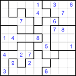 Судоку-пазл 9х9 #192 очень трудный