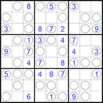 Судоку “Чет-нечет” 9х9 #126 легкий