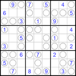 Судоку “Чет-нечет” 9х9 #128 легкий