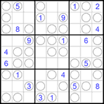 Судоку “Чет-нечет” 9х9 #137 легкий