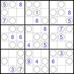 Судоку “Чет-нечет” 9х9 #139 легкий