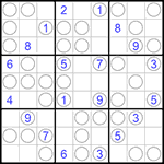 Судоку “Чет-нечет” 9х9 #140 легкий
