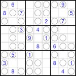 Судоку “Чет-нечет” 9х9 #142 легкий