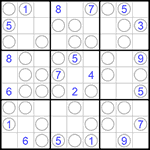 Судоку “Чет-нечет” 9х9 #146 легкий