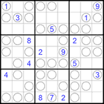 Судоку “Чет-нечет” 9х9 #127 средний