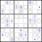 Судоку “Чет-нечет” 9х9 #130 средний