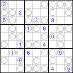 Судоку “Чет-нечет” 9х9 #131 средний