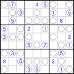 Судоку “Чет-нечет” 9х9 #134 средний