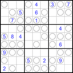 Судоку “Чет-нечет” 9х9 #140 средний