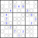 Судоку “Чет-нечет” 9х9 #143 средний