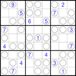 Судоку “Чет-нечет” 9х9 #146 средний