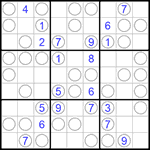 Судоку “Чет-нечет” 9х9 #147 средний