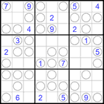 Судоку “Чет-нечет” 9х9 #150 средний