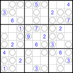 Судоку “Чет-нечет” 9х9 #152 средний