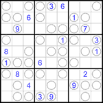 Судоку “Чет-нечет” 9х9 #153 средний