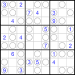 Судоку “Чет-нечет” 9х9 #155 средний