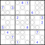 Судоку “Чет-нечет” 9х9 #131 трудный