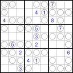 Судоку “Чет-нечет” 9х9 #137 трудный