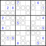 Судоку “Чет-нечет” 9х9 #139 трудный