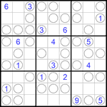 Судоку “Чет-нечет” 9х9 #116 очень трудный