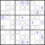 Судоку “Чет-нечет” 9х9 #117 очень трудный