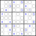 Судоку “Чет-нечет” 9х9 #127 очень трудный