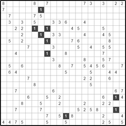 Филиппинский кроссворд #388 “Коготки”