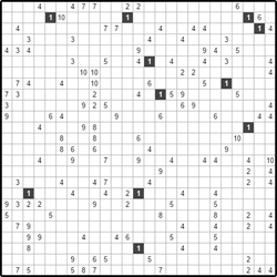 Филиппинский кроссворд #371 “Розетка”