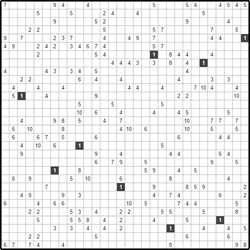 Филиппинский кроссворд #367 “Кубик”