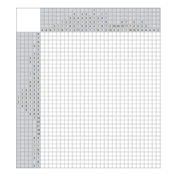 Японский кроссворд #477 “Утка”