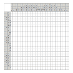 Японский кроссворд #457 “Бык”