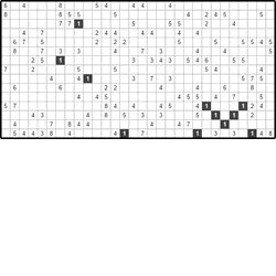 Филиппинский кроссворд #404 “Пушка”