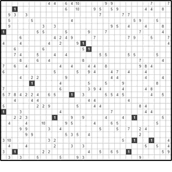 Филиппинский кроссворд #418 “Осел”