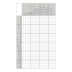 Японский кроссворд #498 “Микроскоп”