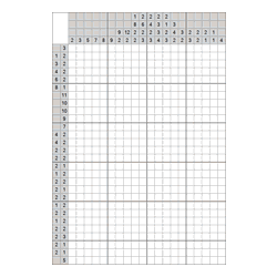 Японский кроссворд #495 “Топор”