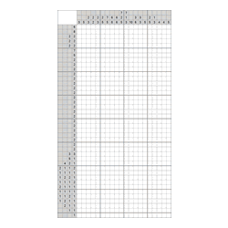 Японский кроссворд #500 “Вилы”