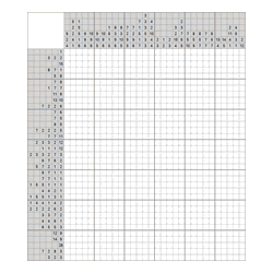 Японский кроссворд #484 “Символы”