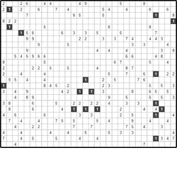 Филиппинский кроссворд #439 “Вампир”