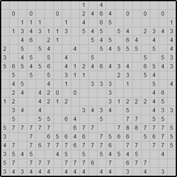 Японская мозаика #539 “Клумба”