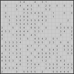 Японская мозаика #538 “Гольф”