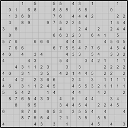 Японская мозаика #521 “Санта”