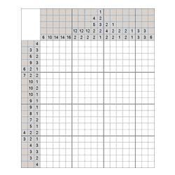 Японский кроссворд #533 “Инь и ян”